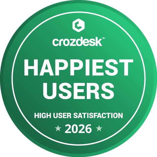 Crozdesk Happiest Users 2026