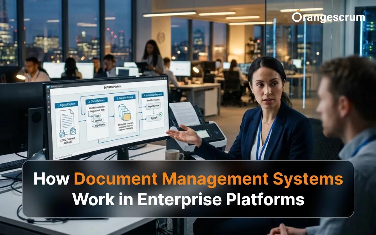 How Document Management Systems Work in Enterprise Platforms
